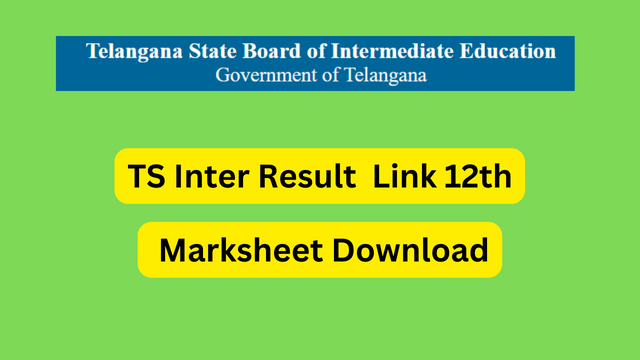 TS Inter results 2023 Name wise search